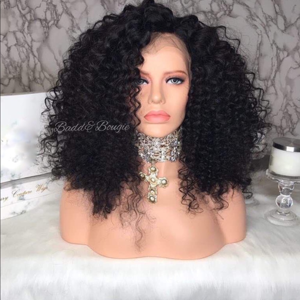 Customized Glueless Virgin Lace Wig